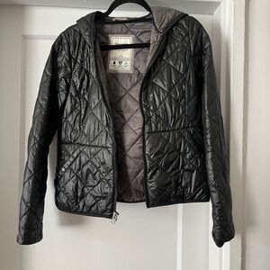 Abercrombie & Fitch Quilted Black Women's Puffer Jacket